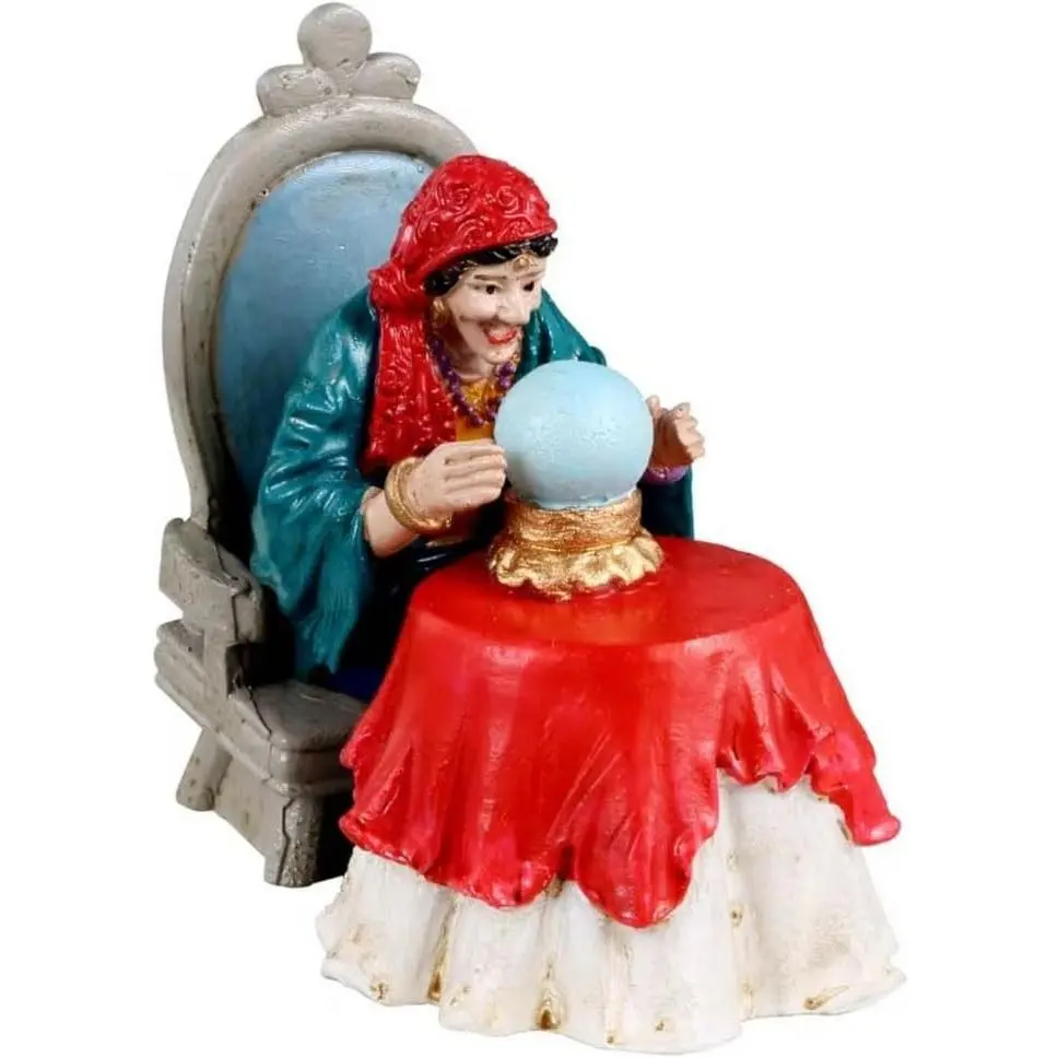 Village Collection Spooky Town Madame Inez 2-Pack Village Accessory #32199
