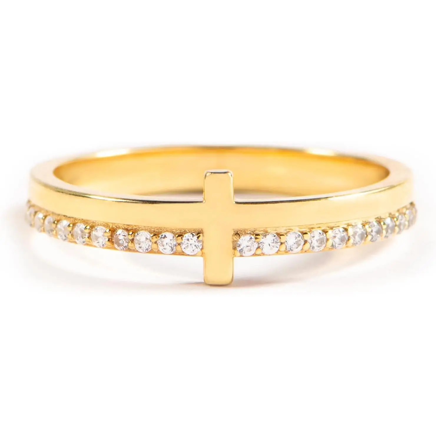 Cross Rings for Women, Purity Ring, Christian Ring, Christian Jewelry for Women, Confirmation Gifts, Baptism Gifts