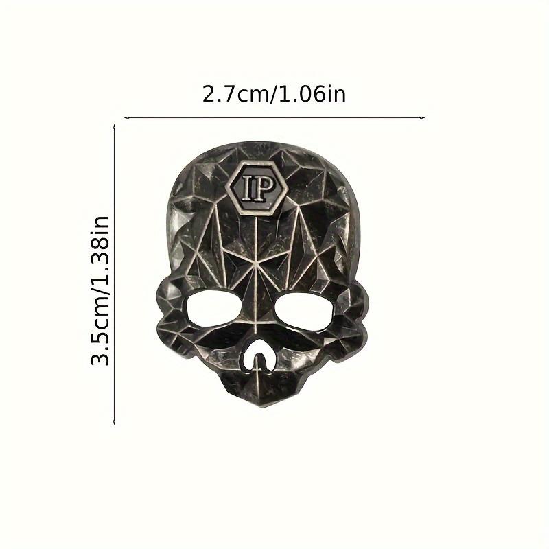 16pcs Punk Style Alloy Shoes Charms For Croc Clogs Sandals Decoration, Shoes DIY Accessories For Women & Men Footwear Comfort