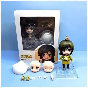 New Vitality Girl Tomoe Q Version Clay Figure 2784 Face Changing Desktop Ornament Doll Collectible Model Anime Toy Gift