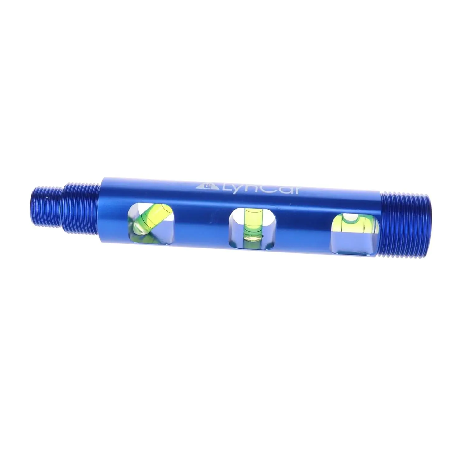Lyncar Spot Rite Magnetic Bubble Level with Threaded Ends (1/2", 3/4", 1") | Heavy-Duty Aluminum Torpedo Level for PEX PVC CPVC PE-RT & More | Strong Magnetic Grip Large Vials Durable & Versatile Tool,toolupgrade