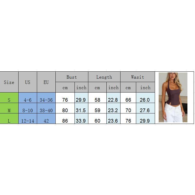 Womens Halter Tank Tops Sleeveless Square Neck Fitted Top Summer Going Out Tops with Side Slits Y2k Outfits