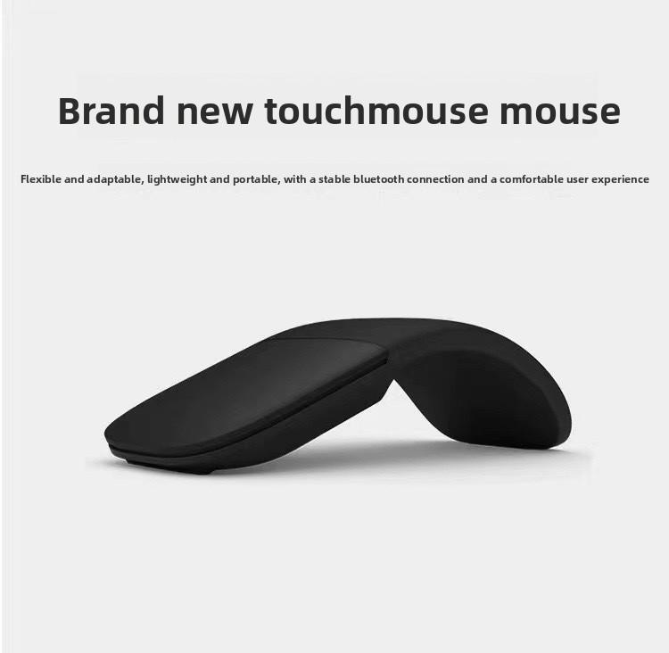 Foldable Mouse 4.0 Silent Suitable for Microsoft Computers Lightweight 4th Generation Touch Wireless Bluetooth Mouse