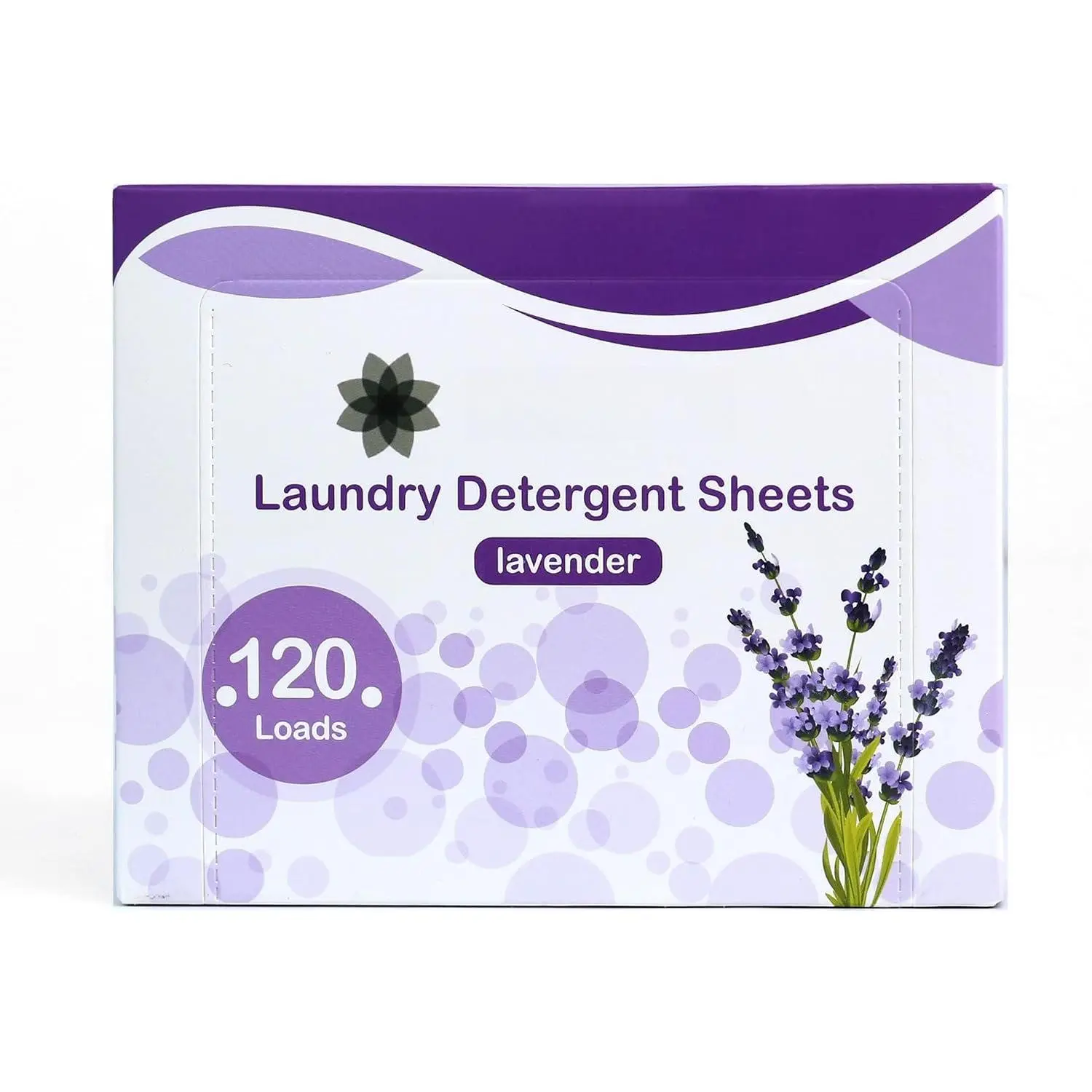 Suds Life Laundry Detergent Sheets (60 Sheets)  Breeze, Lavender, Rainforest - Portable, Concentrated Laundry Detergent (Up to120 Loads) (Lavender)