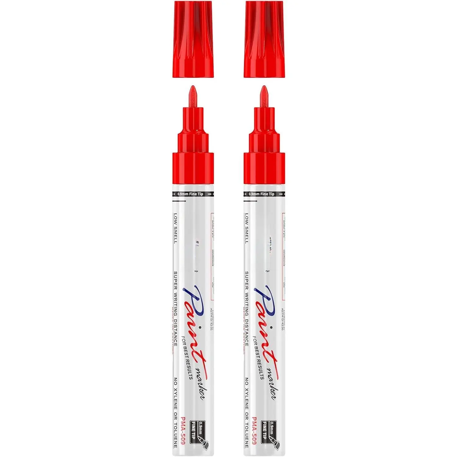 White Oil Based  Markers, 2 Fine Tip Permanent  Pens