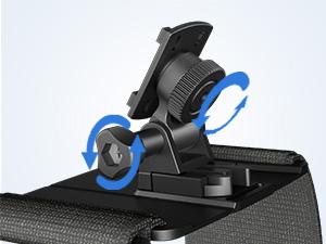 OHLPRO Pilot Kneeboard for iPad & 7"-11" Tablets, Upgraded 2 Pack Elastic Strap for Secure Fit on Thigh, Adjustable Viewing Angles, Premium Plastic Material, Ideal for Aviation & Watching