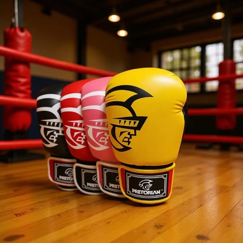 Adult Boxing Gloves - PU Leather, 10oz & Multiple Weights, Shock-Absorbent, for Professional Training, Sparring Drills & Muay Thai