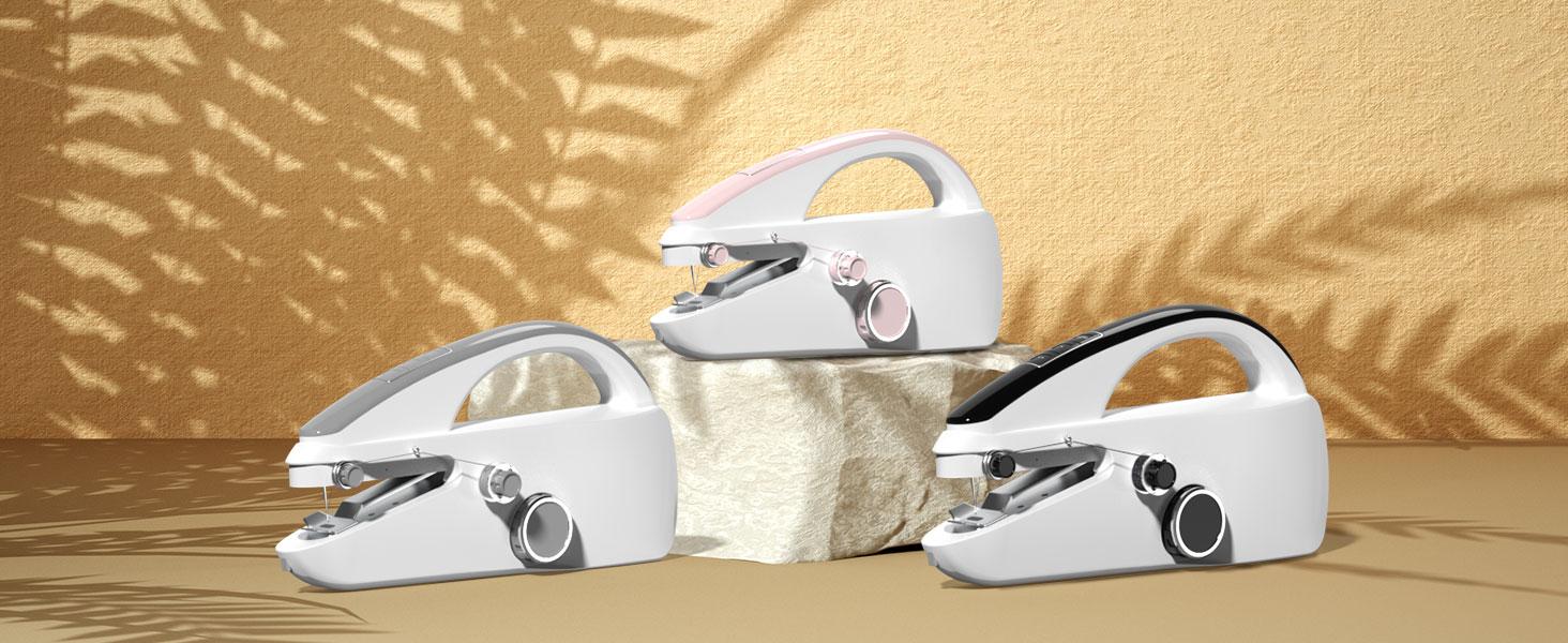 Sewing Machine,Two dear,Mini sewing machine,Easy to Use and Fast Suitable for Clothes,Fabrics, Sewing Machine for Beginners.Black