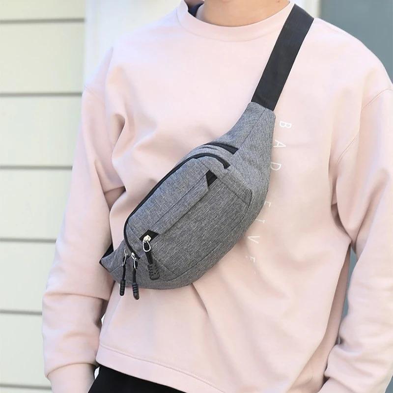 Waterproof Sports Fanny Pack for Men Women, Lightweight Running Waist Bag with Adjustable Strap for Workout, Travel, Hiking, Cycling & Outdoor Sports