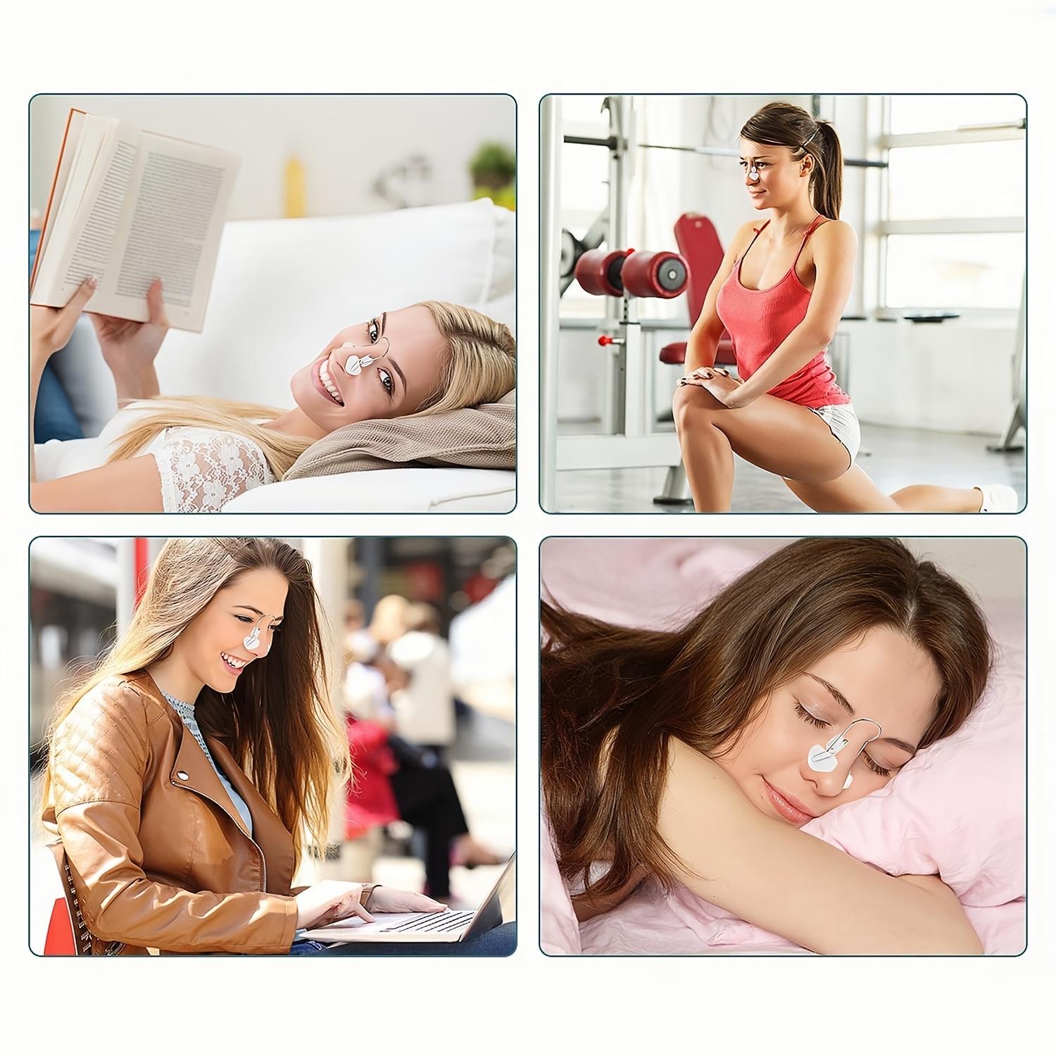 Adjustable nose shaper_Non-surgical nose lift hook, reusable, transparent, fragrance-free, no batteries required, multiple scenarios for beauty and comfort, nose lift hook Nose-Shaped Device ice roller face