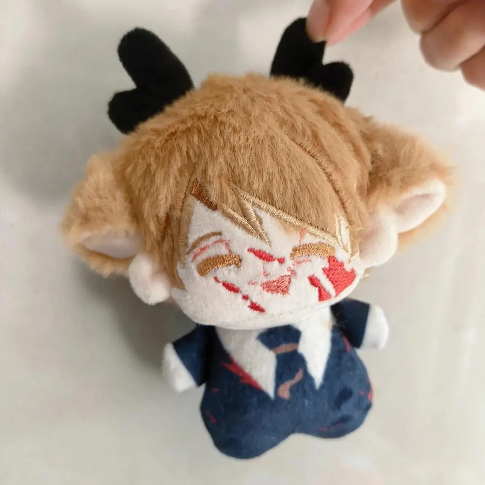 10cm Stuffed Anime Hannibal Mads Mikkelsen Plushie Toys Peripherals Plush Doll Backpack Decorative Pendant Keycahin Gifts