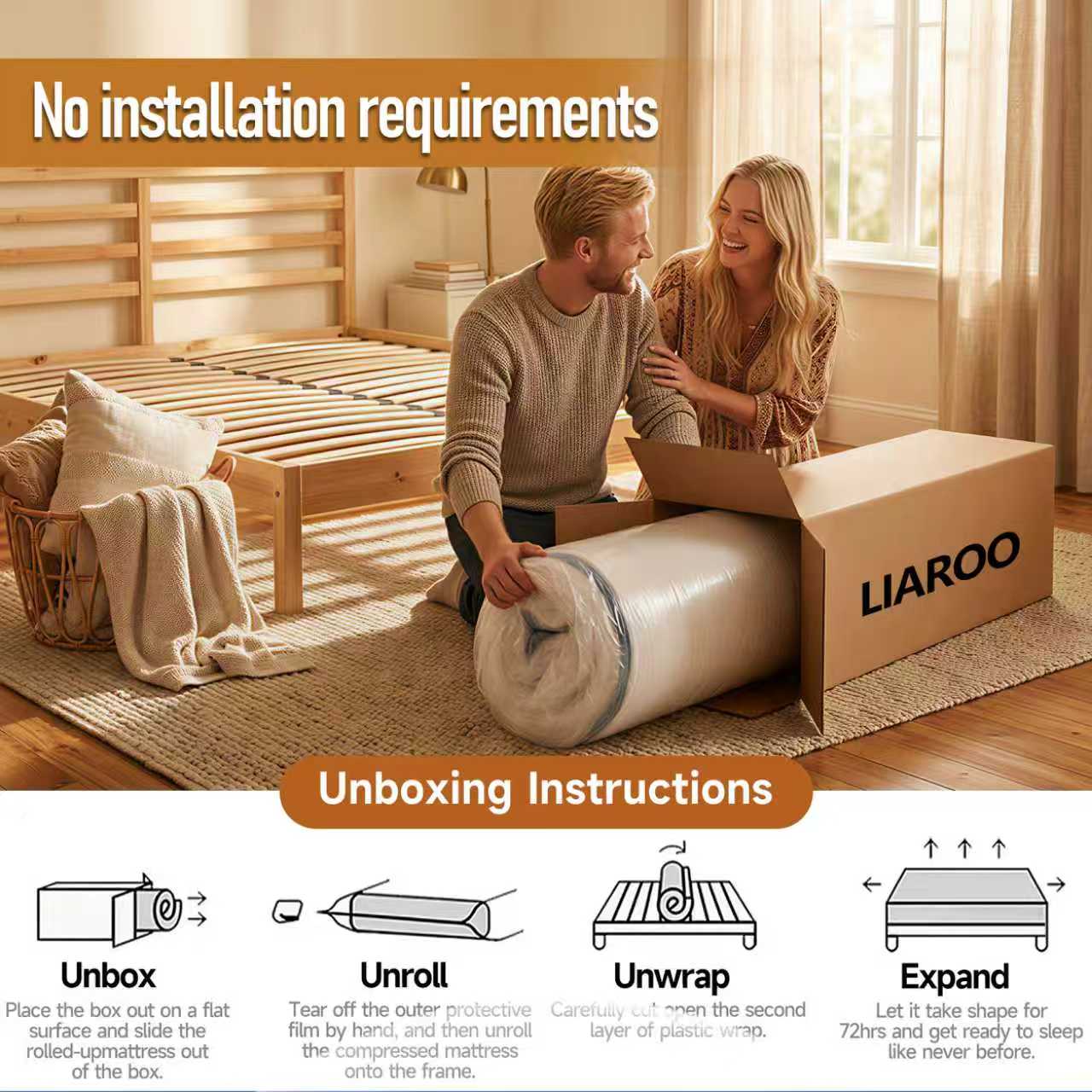 Queen King Mattress 8/10/12 Inch 14 InchSuperior Firm Hybrid Mattress In A Box - EuroTop Luxury Mattress-Gel Memory Foam AndInnerspring Hybrid Mattress For MotionIsolation, Edge Support, 365-nights Trail