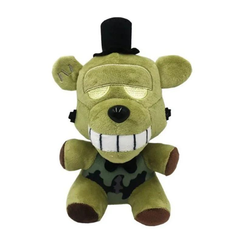 Cute FNAF Plush Dolls 18cm Freddy Bonnie Foxy Cartoon Stuffed Toys Children Birthday Gift
