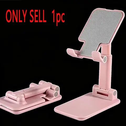 Hot Selling Phone Stand Gift Desktop Mobile Tablet Holder, Foldable Compact Photography Live Streaming Stand, 1pc Smartphone Holder Stand, Cellphone Accessories