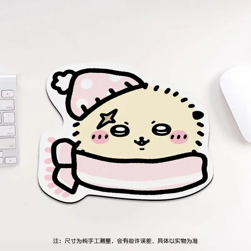 Anime Chiikawa Mouse Pad Hachiware Usagi Cute Couple Wrist Braces Portable Computer Office Anti-slip Momonga Shisa  Good Looks