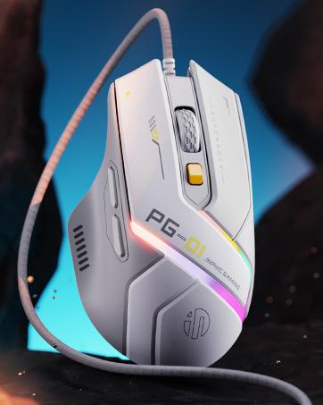 Wireless Rechargeable Mouse, Upgraded Visible Battery, 2400 DPI, Silent Ergonomic Design For Laptop, Mac, PC etc.