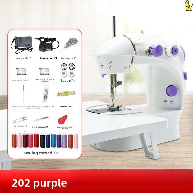 Household Electric Mini Multifunctional Fully Automatic Handheld Sewing Machine for Thick Fabrics Micro Serger Household Electric Mini Multifunctional Fully Automatic Handheld Sewing Machine for Thick Fabrics Micro Serger