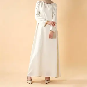 Inner Dress Long Sleeve Satin (MA061)