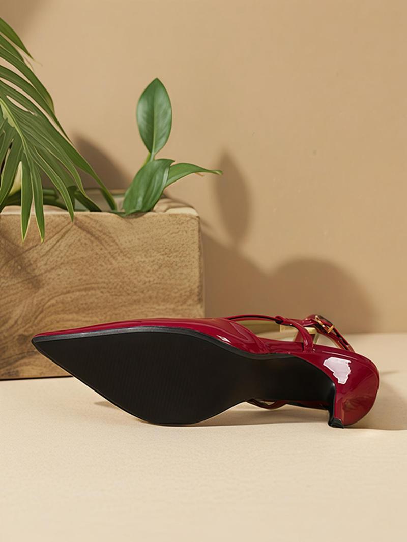 Women's Fashionable Solid Color Stiletto Heels, Elegant Pointed Toe Slingback High Heel Shoes for Party, Daily Clothing Decor for Women & Girls