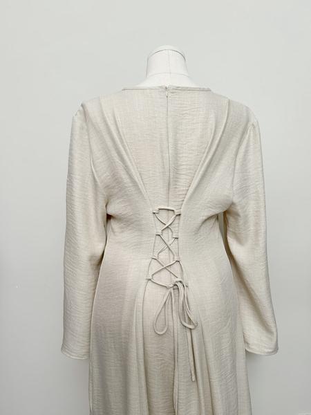 Women's Muslim Long Dress, Casual Style Back Tie Design, All Season Wearable, Elegant & Comfortable Fit, Perfect for Daily Use, Hijabi Cute Dresses