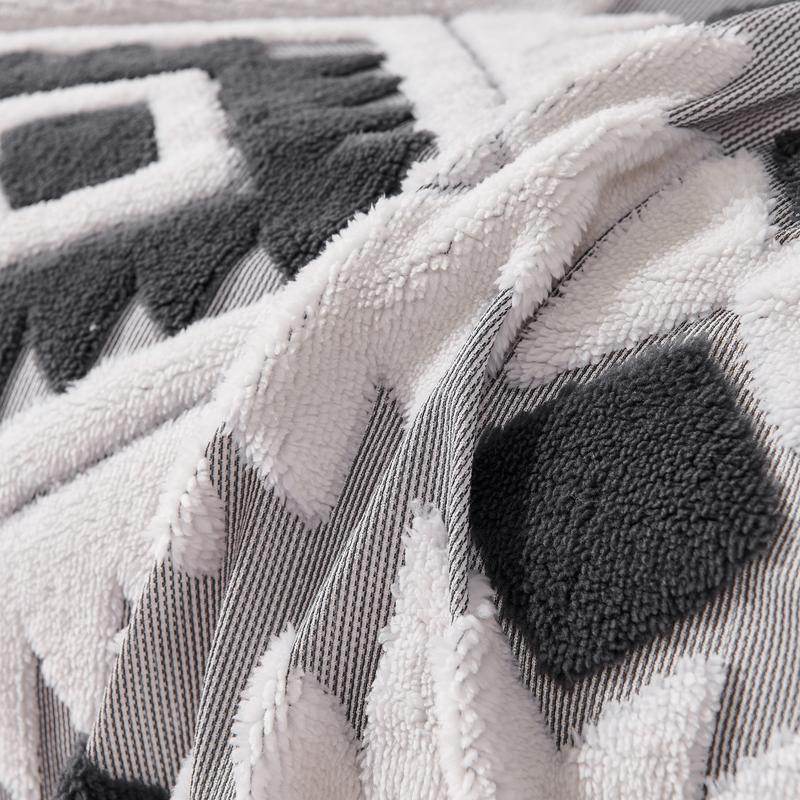 Geometric Pattern Sofa Cover, Sofa Couch Covers, 1 Count Soft Comfortable Sofa Slipcover, Sofa Protector for Home Living Room Bedroom Hotel Dormitory Decor