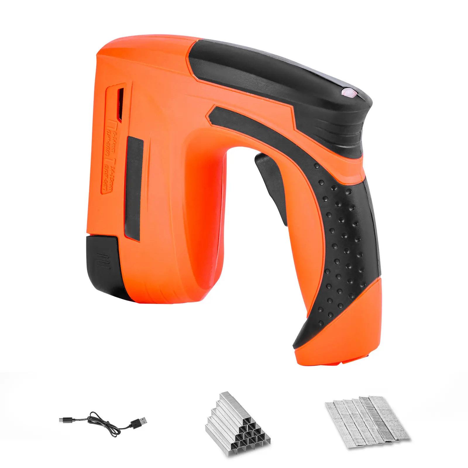 Cordless Brad Nailer, Nail Gun Staple Gun, 4.0V 1.5Ah Lithium Battery Voltage