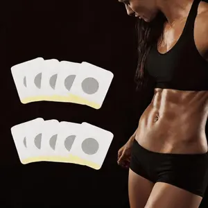 50PCS Abdominal Patch, Waist Trainer with Strong Plant Fiber Extracts, Ideal for Fitness Performance and Belly Shaping, Portable Use