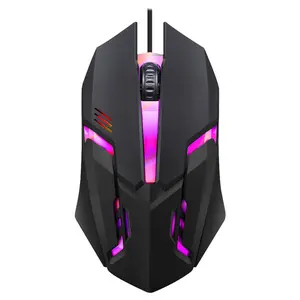 Wired Gaming Mouse 3 Buttons Silent Mause Backlit Professional Gamer Mice Ergonomic Computer Mouse For PC Laptop