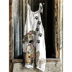 Printed Overalls