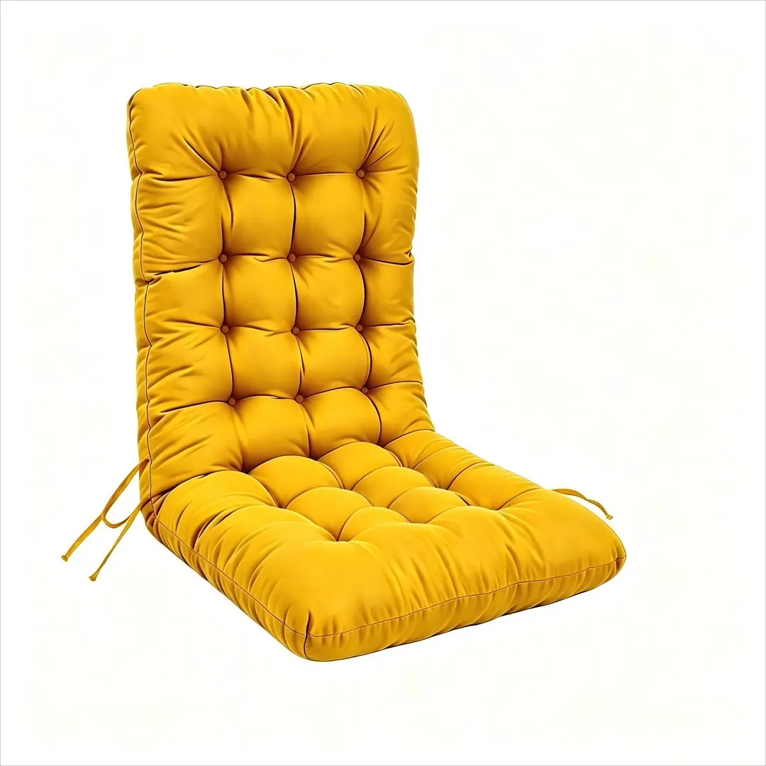 Thick One-Piece Lazy Floor Chair Cushion with Adjustable Strap for Fixing, Foldable Lazy Sofa Pad with Soft Filling for Home Living Room Bedroom Office Reading Relaxation Gaming Meditation
