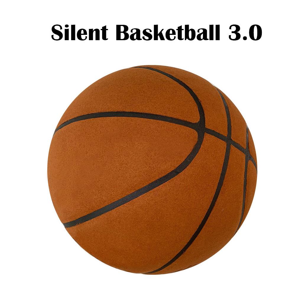 Silent Basketball Dribbling Indoor Grooved Airless Foam Basketball Quiet Dribbling Training Silent Ball