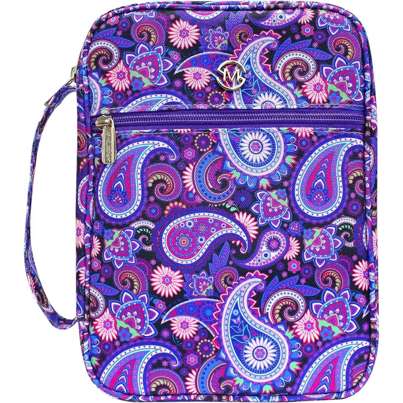 Cover Case/Book Cover,  Case for Women Girls,  Cover Bags Floral  With Handle Fits for Standard Size , 9.5x6.7x2.5 In
