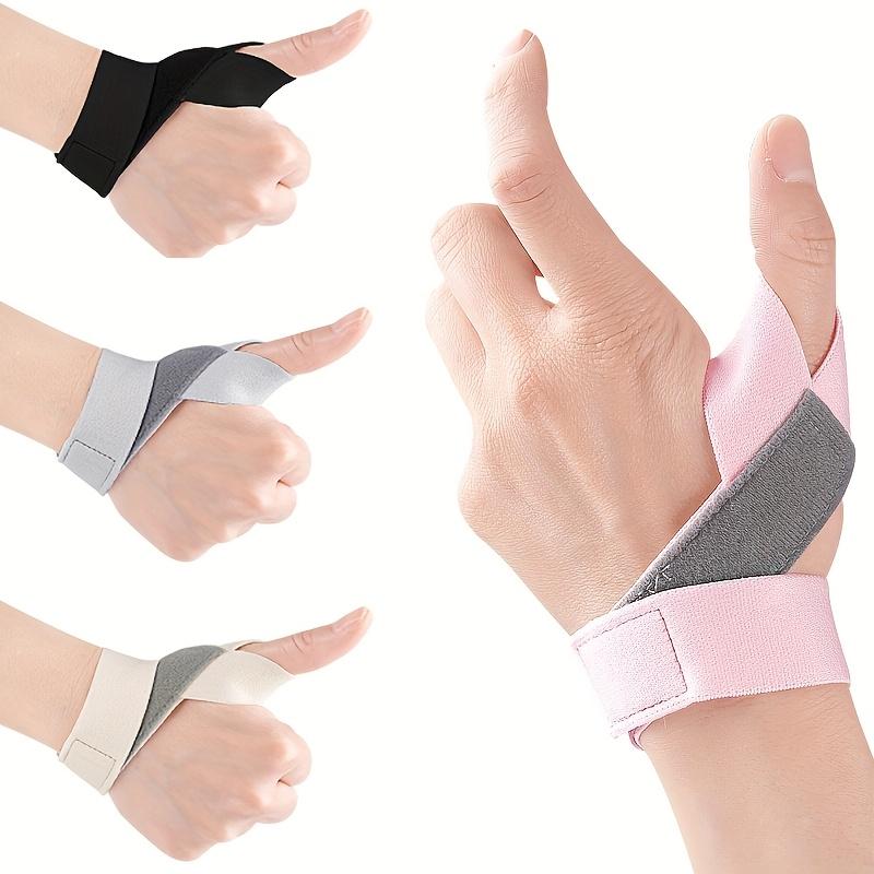Adjustable Thumb Support Brace for Men Women Breathable Lightweight Thumb Stabilizer for Arthritis Tendonitis Pain Relief Machine Washable Wrist Thumb Guard for Daily Work Sports Hand Care Recovery