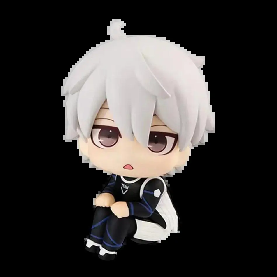 Isagi Yoichi Doll Blue Lock Action Figures Q Version Chigiri Hyoma Bachira Meguru Nagi Seishiro Anime Figure PVC Ornament Toys