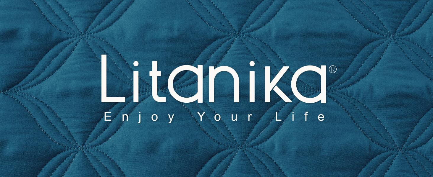 King Size Bedding Set - Teal Lightweight Comforter Bedspreads & Coverlets Turquoise - Bedding Cover Bed All Season - 3 Pieces (1, 2 Pillowcases)