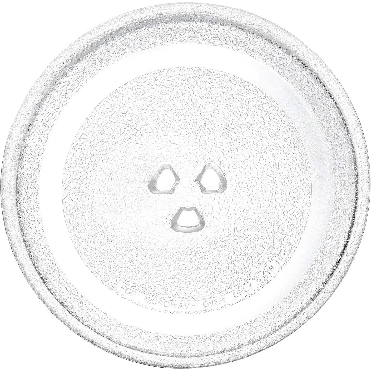 Small 9.6'' / 24.5cm Microwave Glass Plate , Small Microwave Glass Turntable Plate for Small Microwaves - BY