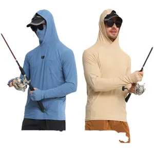 Men's 2026 New Long-Sleeved Quick-Drying UV-Proof Ice Silk Sun Protective Fishing Suit