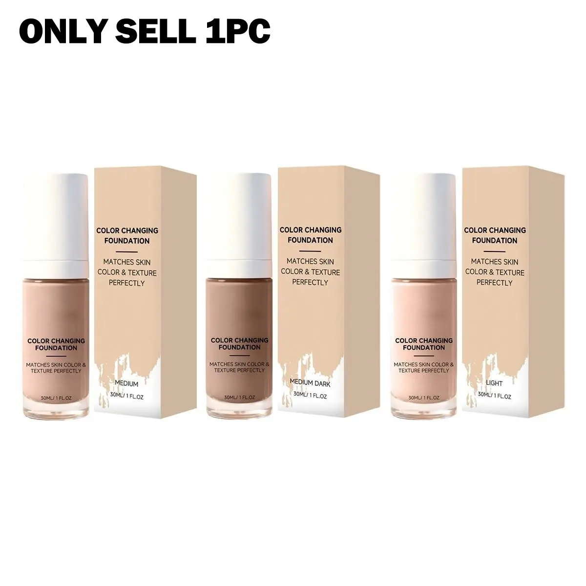 Color Correcting Foundation Balm, Coverage, Lightweight and Smooth, Natural Finish, Flawless Finish Makeup, Easy Application, Clear Makeup Effect, Daily Use