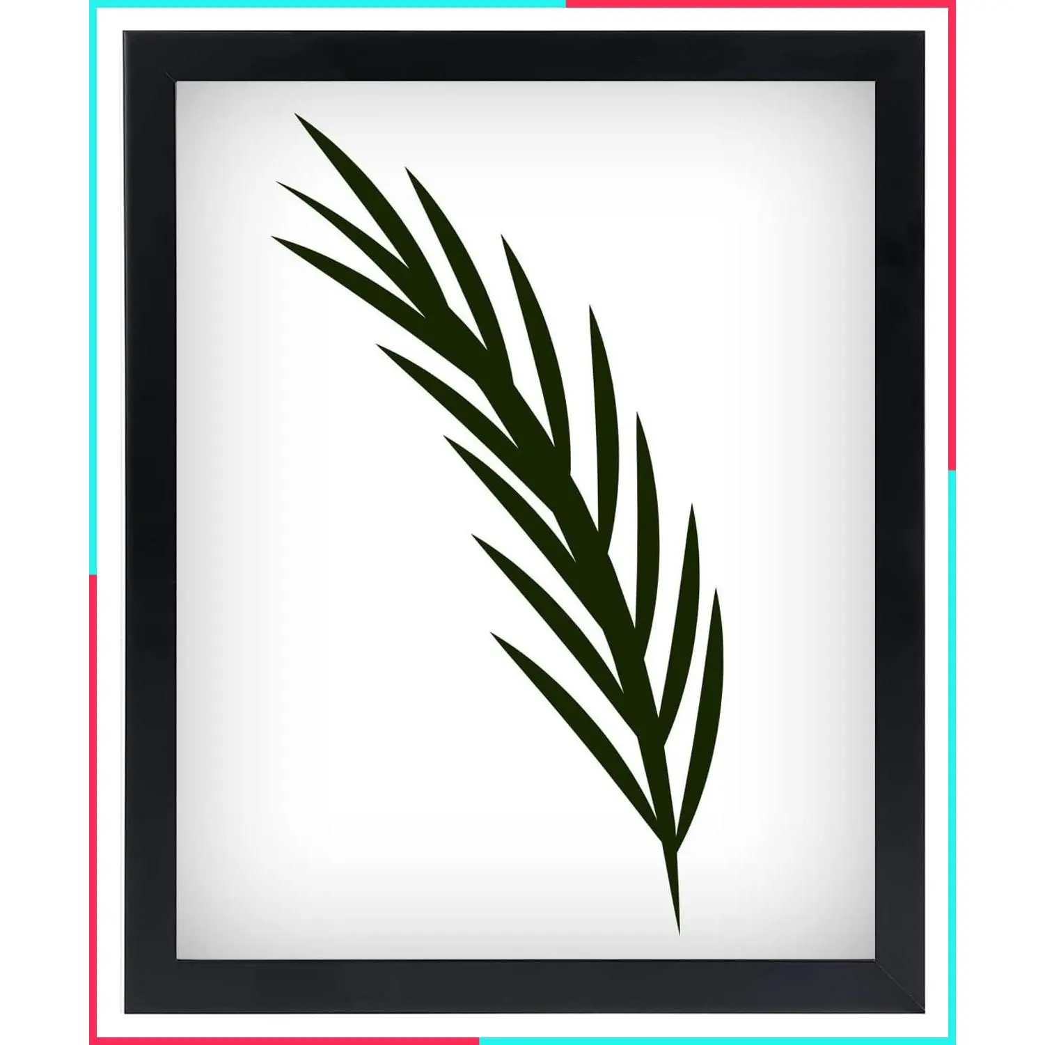 20x27 Black Picture Frame with Plexiglass, Horizontal and Vertical Wall Mounting