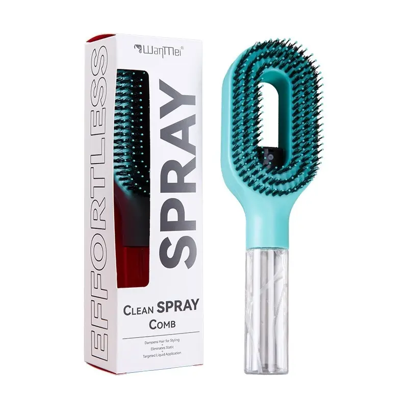 Water Spray Air Cushion Comb, Hollow Spray Comb, Anti-static Hair Smoothing Massage Comb, Comb Type, Hair Styling Combs, Manufacturer of Household Hairdressing Tools