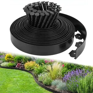 1 Piece Garden Border Edging Strip, Landscape Divider Board, Tree Protector, Water Barrier, Lawn Edge Marker, Outdoor Gardening Tool