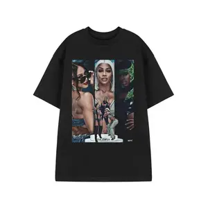 🖤 🥊 🤼 Graphic  Belair,  Cargil And Naomi Wrestler Classic Fashion For Man And Woman Shirt Top Collar Casual Cotton, Fashion Full Sizes, For Men, For Women