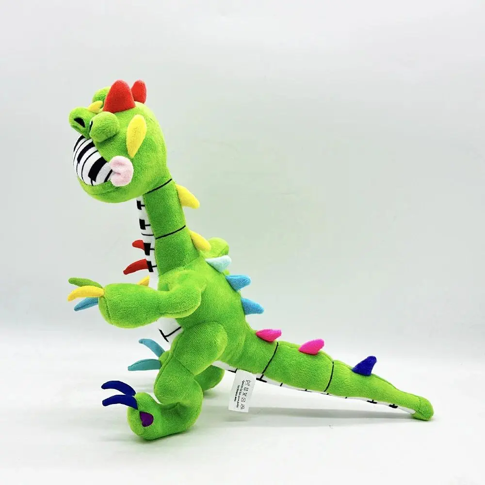 Poppy Playtime Pianosaurus Plush Toy Dinosaur Plush Doll Piano Teeth Monster Stuffed Animal Home Decor Pillow