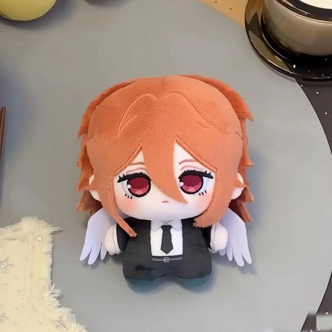 2026 hot item10cm Chainsaw Man Cosplay Himeno Plush Toys Pendant Hayakawa Aki Plusie Toy Cotton Cute Angel Keychain Stuffed Doll Gift Collect Popular toys