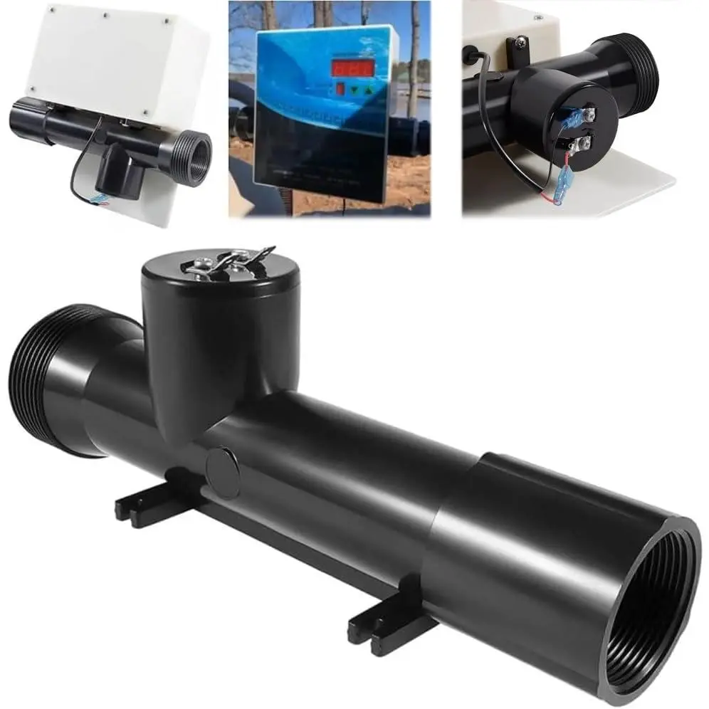 Pool Ionizer,4CH4002-R Pool Cleaner Ionizer  Chamber for Hybrid Pool  System,Fit for Above-Ground Pool, Hot Tub/,In-Ground Pool (4CH4002-R)