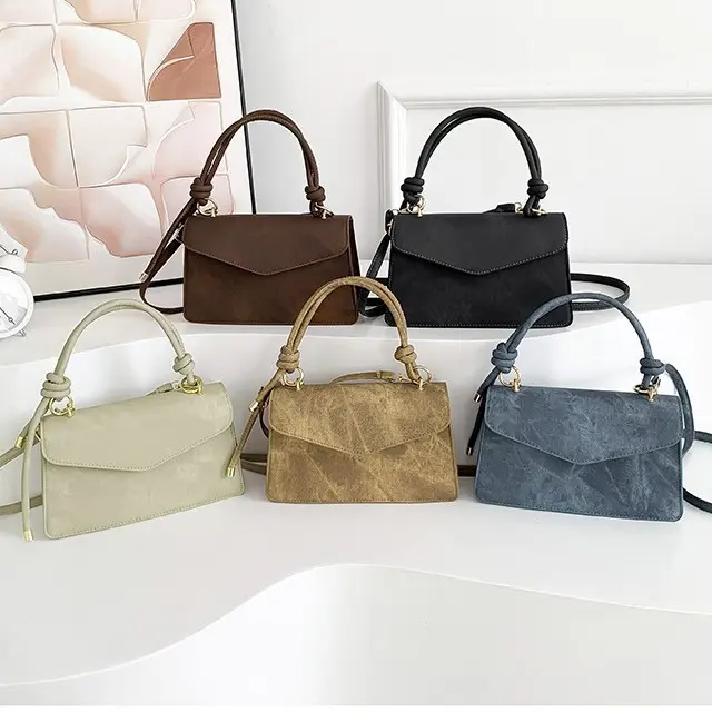 2026 New Women Mini Square Handbag, Versatile Ins‑Style Crossbody Shoulder Bag, Simple Fashion Top‑Handle Purse for Daily Outfits