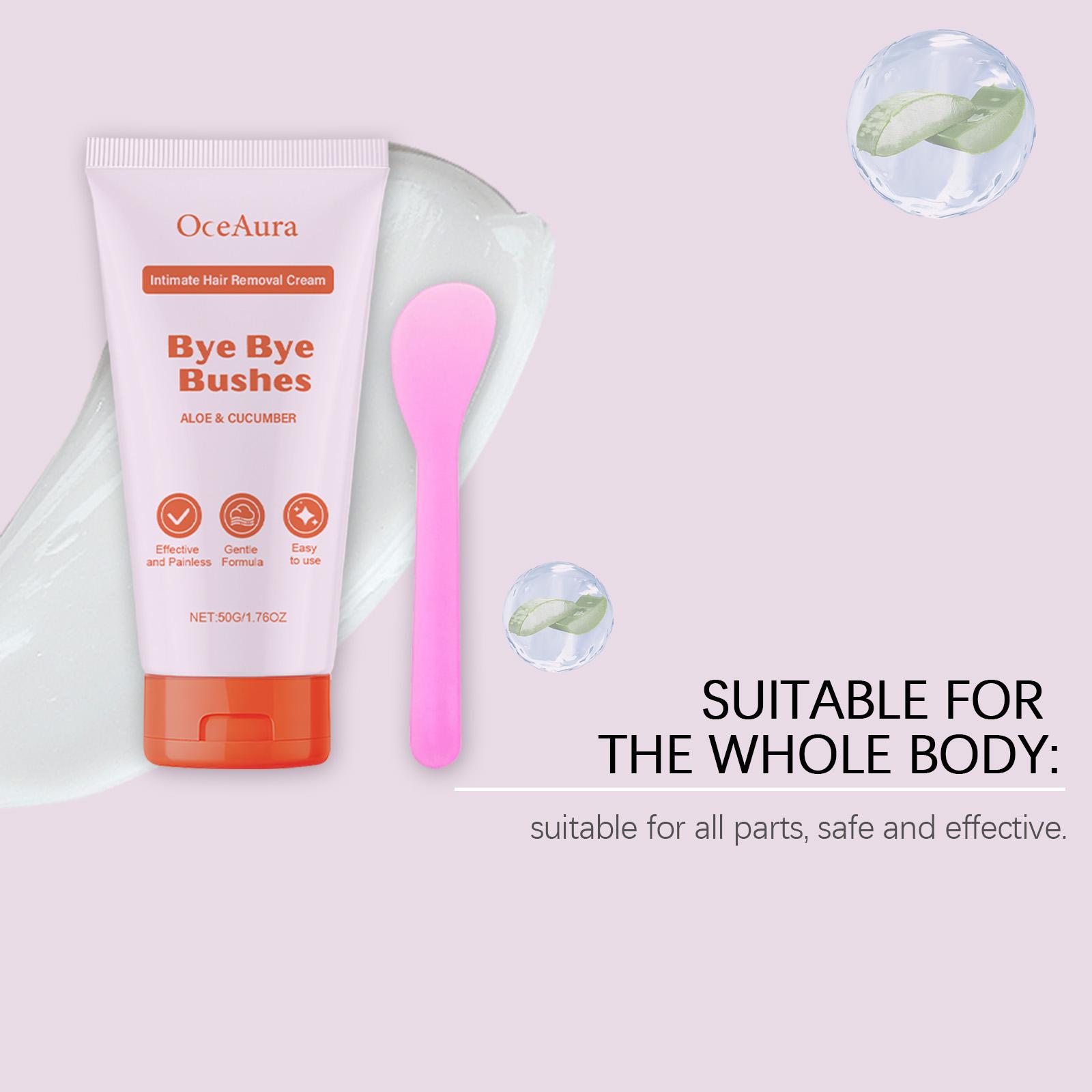 Gentle Hair Removal Cream, Moisturizing Hair Removal Gel for Face, Body, Underarm, Legs, Arms, Hair Removal Product for Women & Men, Body Care Products