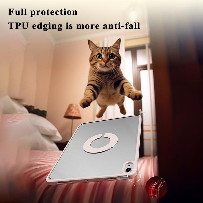 KENKE Magnetic iPad Case, Multifunctional Tablet Protective Cover, Detachable Transparent Tablet Case, Tablet & Computer Accessories for iPad 10th Pro 13inch Pro 11inch