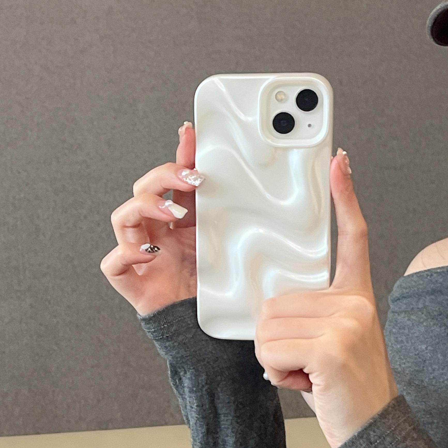 Marble Pattern Wave Smartphone Casing, Aesthetic Shockproof Protection Phone Protector Cover, Cellphone Accessory Compatible with iPhone 17 Pro Max/17 Air/16 Pro Max/16/16 Pro/16 Plus/15/15 Pro Max/15 Pro, Shockproof Protective Casing Marble Pattern Wave Smartphone Casing, Aesthetic Shockproof Protection Phone Protector Cover, Cellphone Accessory Compatible with iPhone 17 Pro Max/17 Air/16 Pro Max/16/16 Pro/16 Plus/15/15 Pro Max/15 Pro, Shockproof Protective Casing