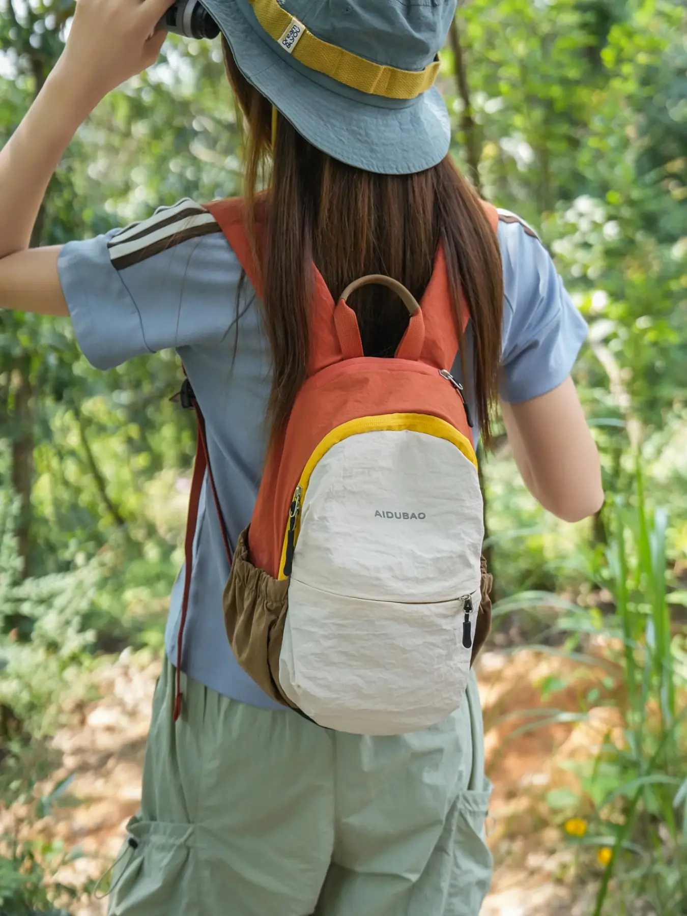 Unisex Hiking Backpack, Lightweight Travel Shoulder Bag, Outdoors Backpack, Mini Small Size, Ideal for Outdoor Adventures, Men & Women